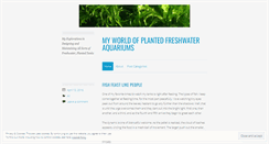 Desktop Screenshot of plantedtankworld.com